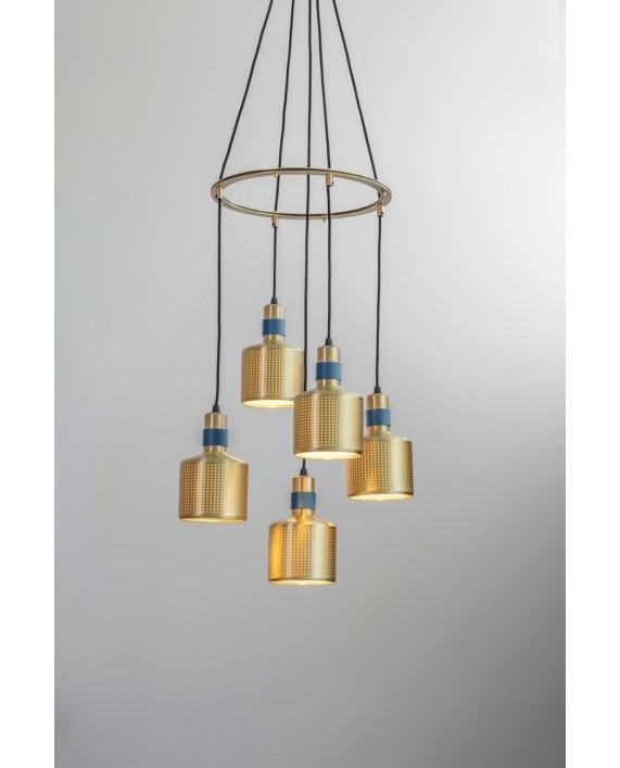 Bert Frank Riddle Cluster 5 Pendant Lamp